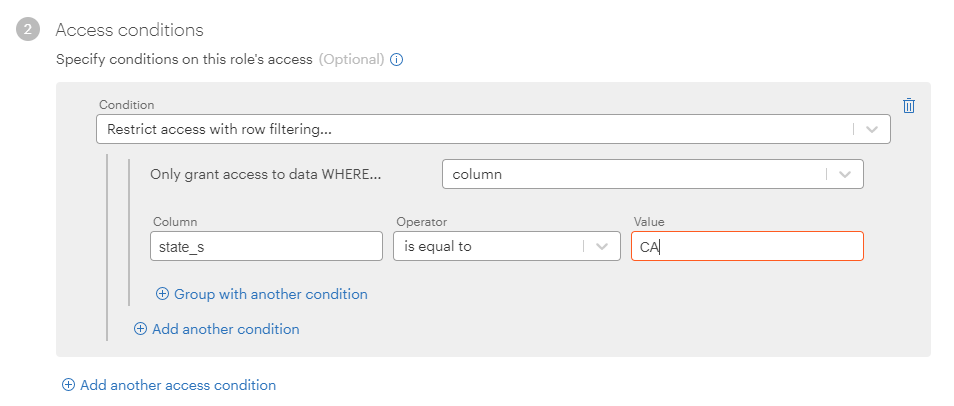 Where Clause Filter Condition